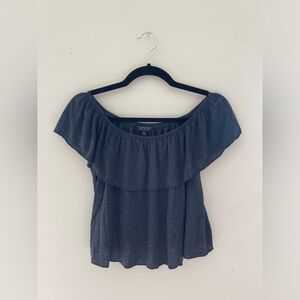 Top shop off the shoulder top